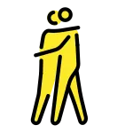 People Hugging SVG Icon
